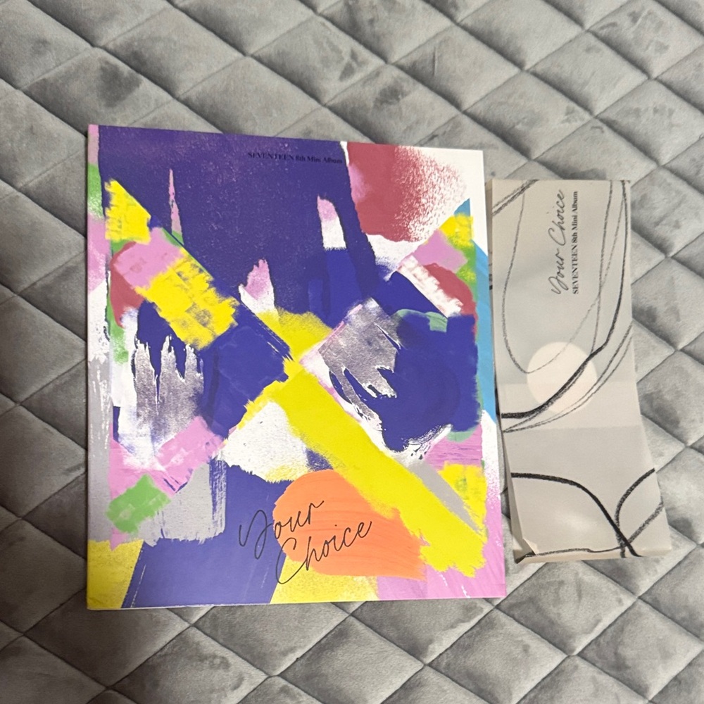Seventeen Your Choice Album Beside Ver. (Scoups, Hoshi, Woozi)